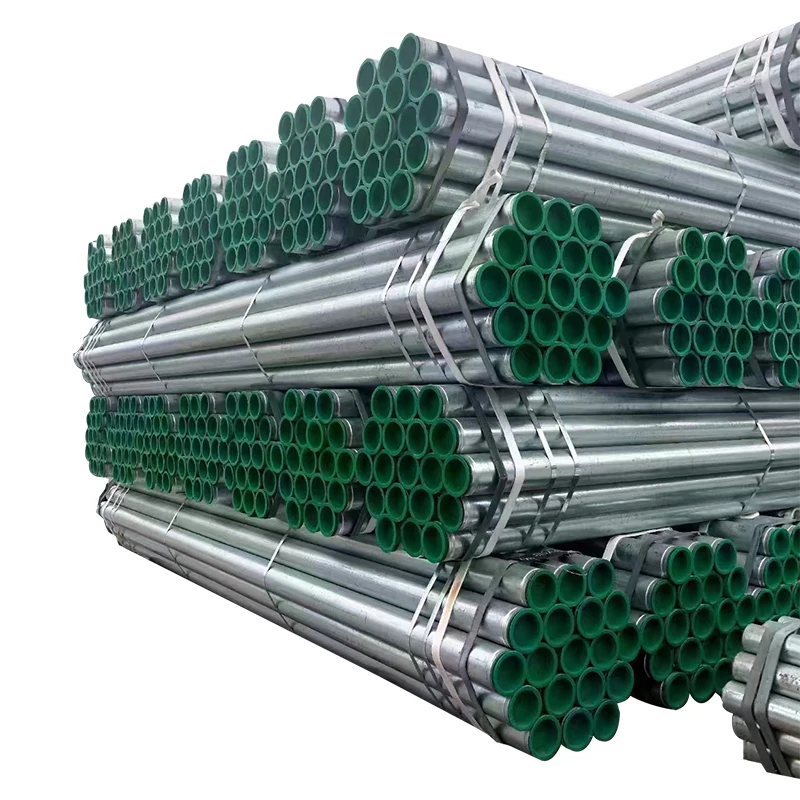 China Top Factory Supply Size 1/2 3/4 1"2"1.5"INCH Gi Pipe ERW Sch 40 80 6M Hot Dipped Galvanized Steel Tube for Construction