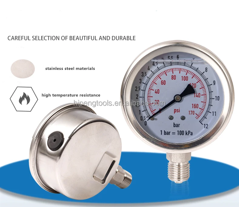 Digital Display High Precision Shockproof Waterproof Pencil Stainless Steel Tube Model 008 Car Motorcycle