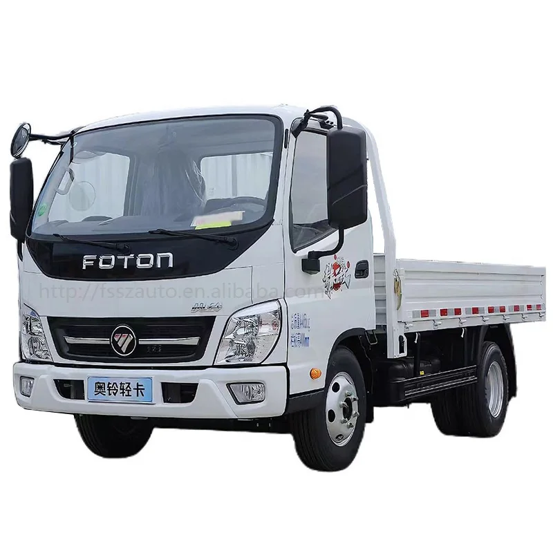Foton Ollin Youth Invincible Edition Standard Cab 1-5 Tons Double Cab Light Duty New Truck diesel 4x2 Cargo Truck for Sale