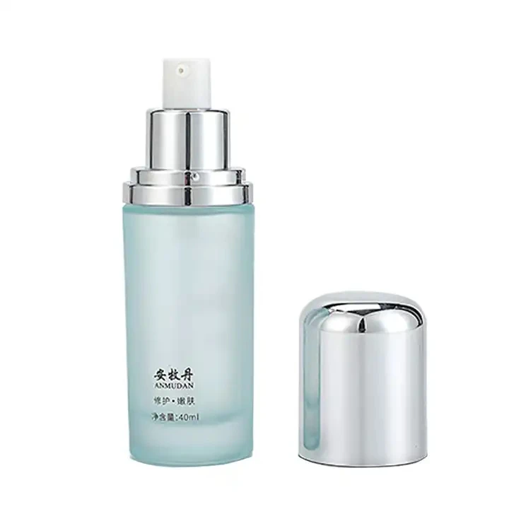 dropper bottle cosmetic glass bottles set 30g 40ml 50g 100ml 120ml Glass Set cosmetic jar glass cosmetic packaging supplier