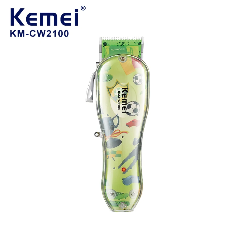 KEMEI Km-Cw2100 ماكينة تشذيب شعر الحيوانات الأليفة ماكينة قص الشعر الكهربائية القابلة للتعديل للكلاب والقطط والحيوانات الأليفة