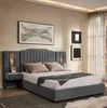 Gray + MDF+ Queen Size