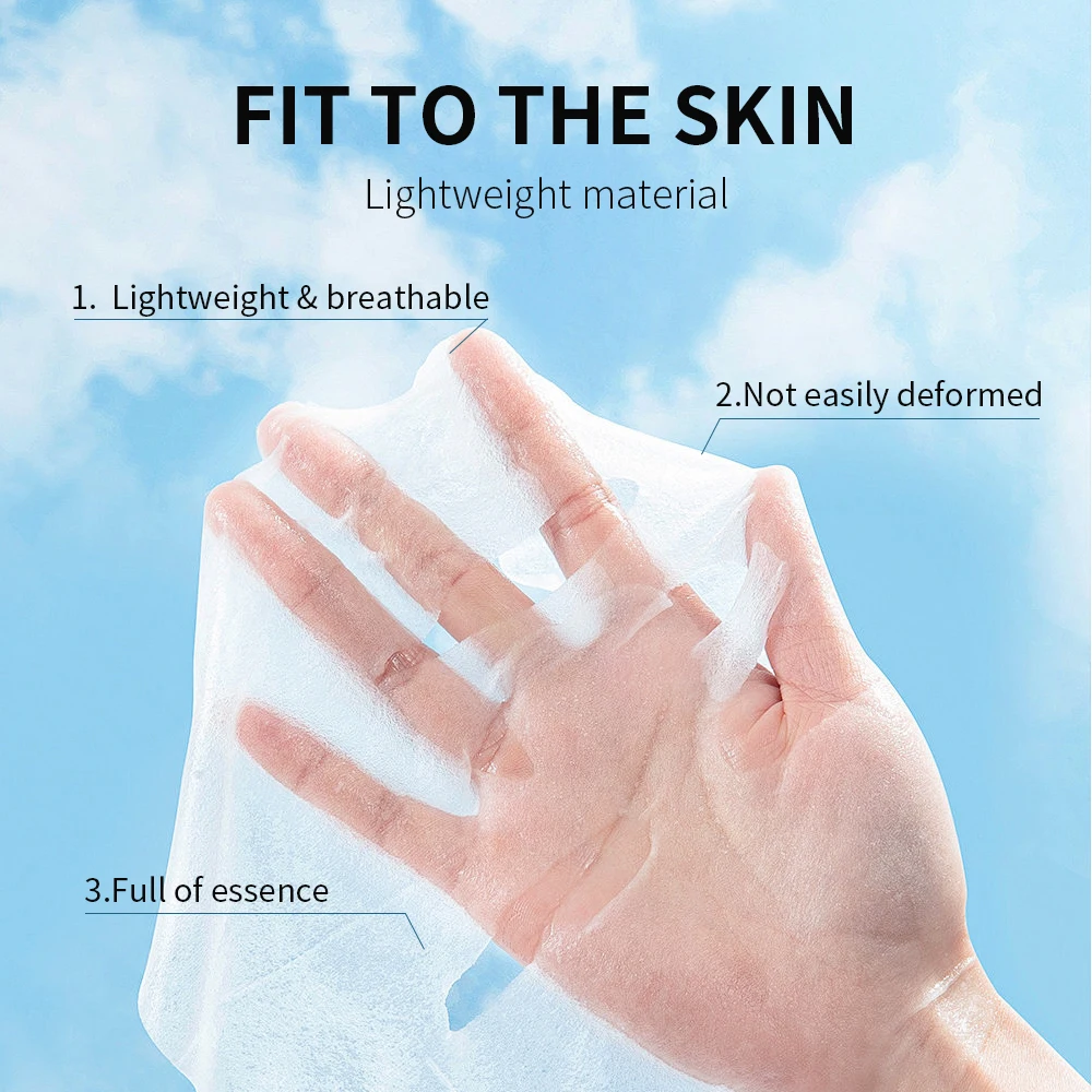 6 Types Capsule Face Mask Sheet Skin Care Hydrating Firming Anti Aging 25ml Pearl Collagen Caviar HA Snail MOOYAM Facial Mask