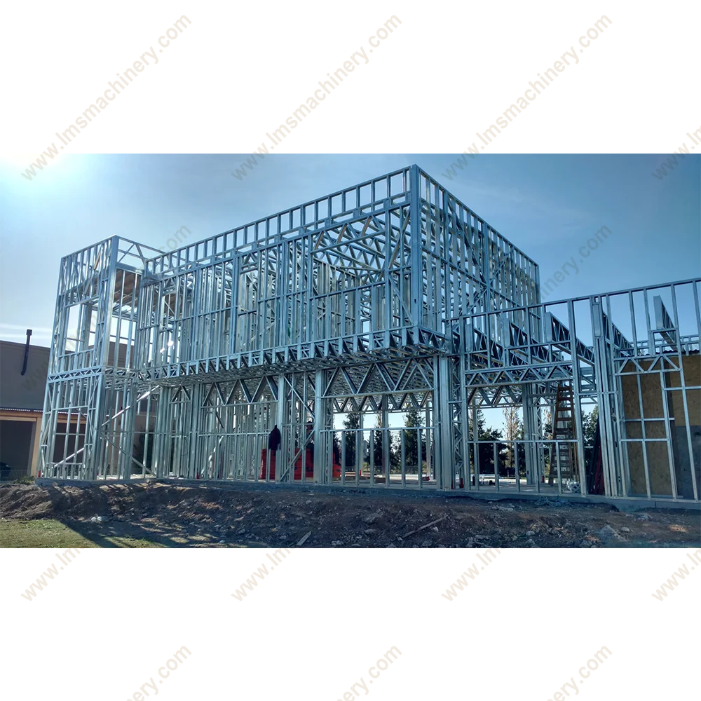 BIM Vertex Bd Software Lgs Machine Prefabricated Lightweight Steel Multistory Building Truss Roof Cfs C Shape Profile