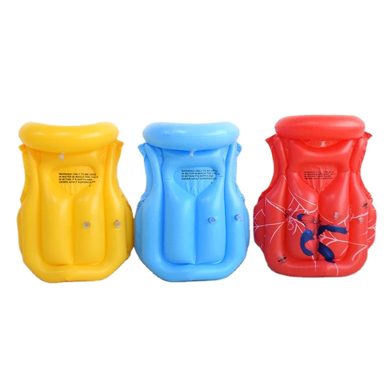 Красивый дизайн ПВХ, детский надувной спасательный жилет для плавания
