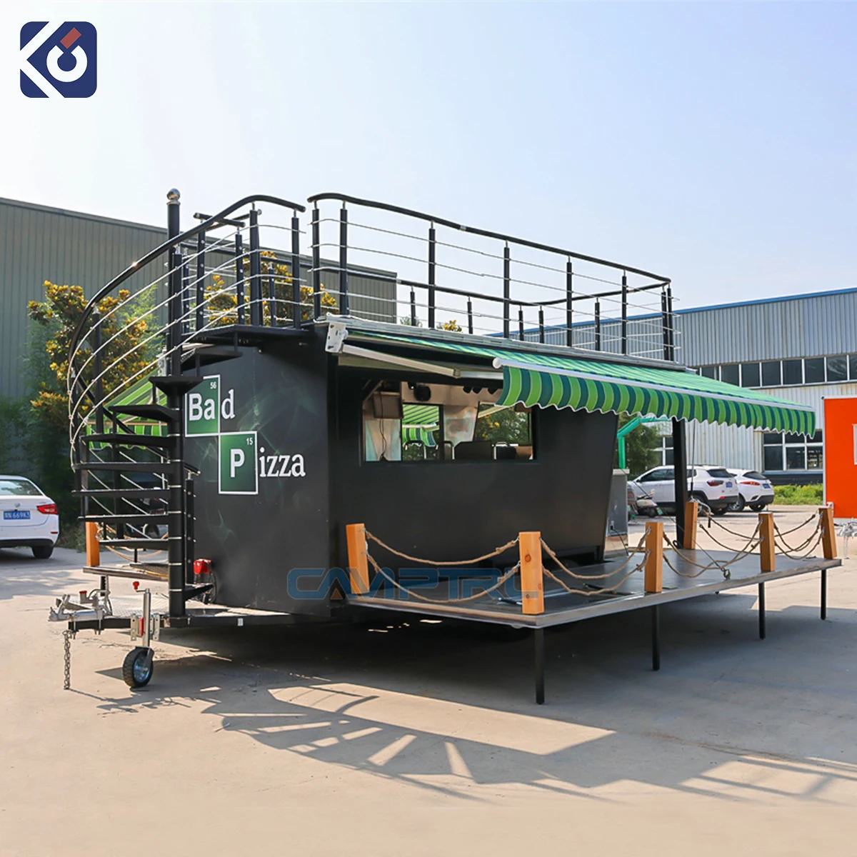Street Mobile Food Van Trailer Cupcake Vending Trailers for Fast Food Truck Hot Sale caravan