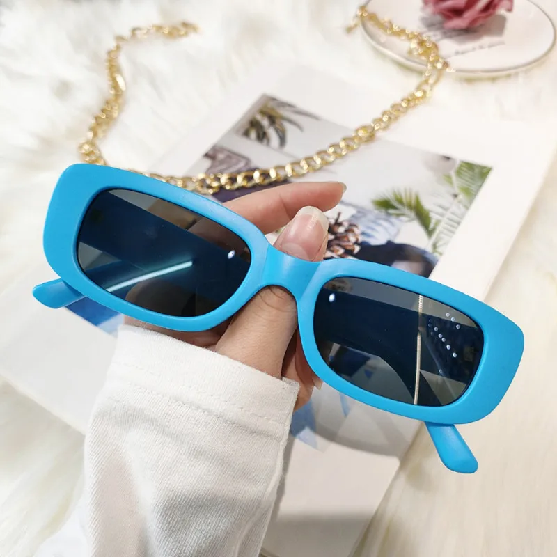 2022 New Style Brand Design Square Sunglasses Women Men Fashion