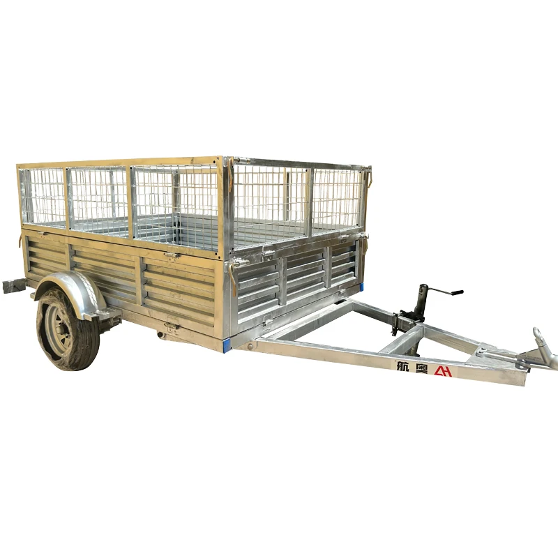 AOMAI Hight Quality Travel  Tool Small  Dry for Semi Uhaul for  Van Car Truck  Folding Storage Single Axle Box Trailers