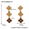 Orecchini Txf533 - Zirconi Champagne