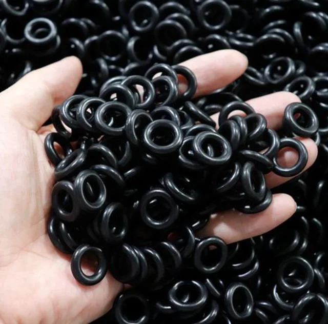 High Quality NBR O-Rings AS568 Standard Size Factory Direct Sale Hardness 75 Shore Rubber Seals 6.8*1.9mm Black ISO9001