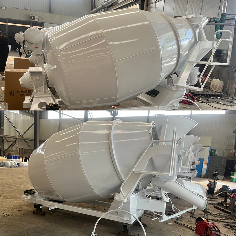 High Performance 80T 100T Concrete Used Mixing Truck Cement Silo 10Wheelers Cement Transiting Mixer