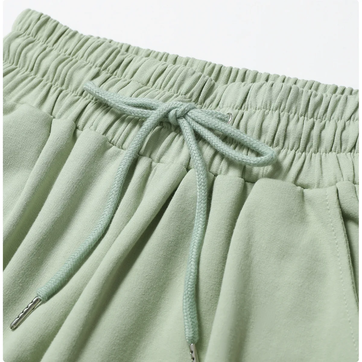 Custom Low MOQ Drawstring Women Long Pants Gym Clothing Cotton Casual Running Sports Jogger With Pockets