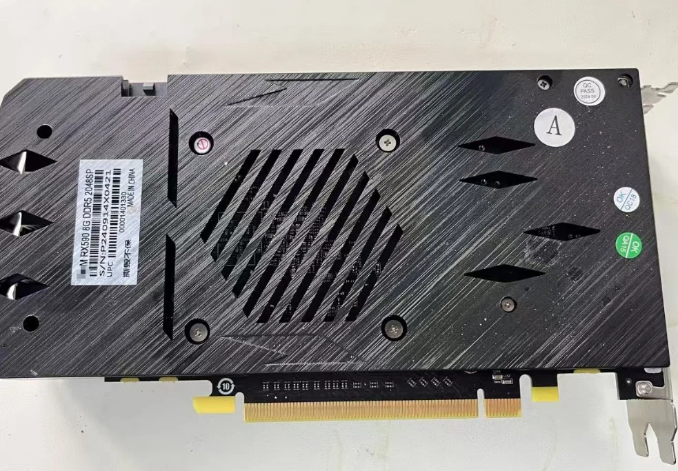 RX 590 8GB DDR5  Desktop Gaming GPU with Two Fans Graphics Card Video Card aperçu 4