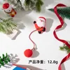 Boule de fourrure de poupée de Noël 3Red