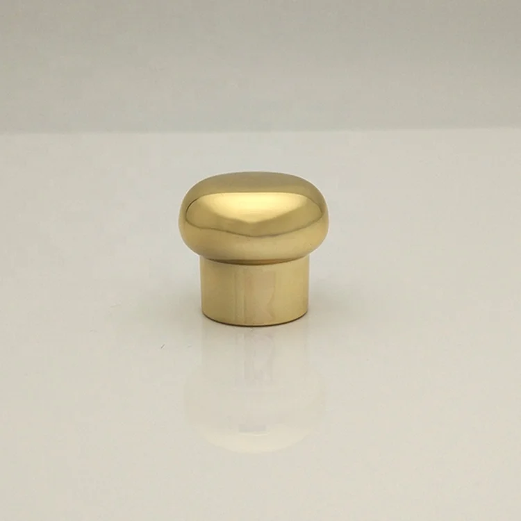 Simple Design Good Quality Round Gold Silver Cover Plastic Caps for Bottle FEA13 FEA18