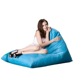 Waterproof Large mozan adult triangle chair Bean Bag in Living Room Beans Filled Bean bags