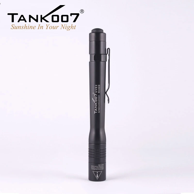 
TANK007 UVE2 365nm uv пальчиковые UV леча ручка лампа проверки банкнот подстветка ультрафиолетовые лампы 