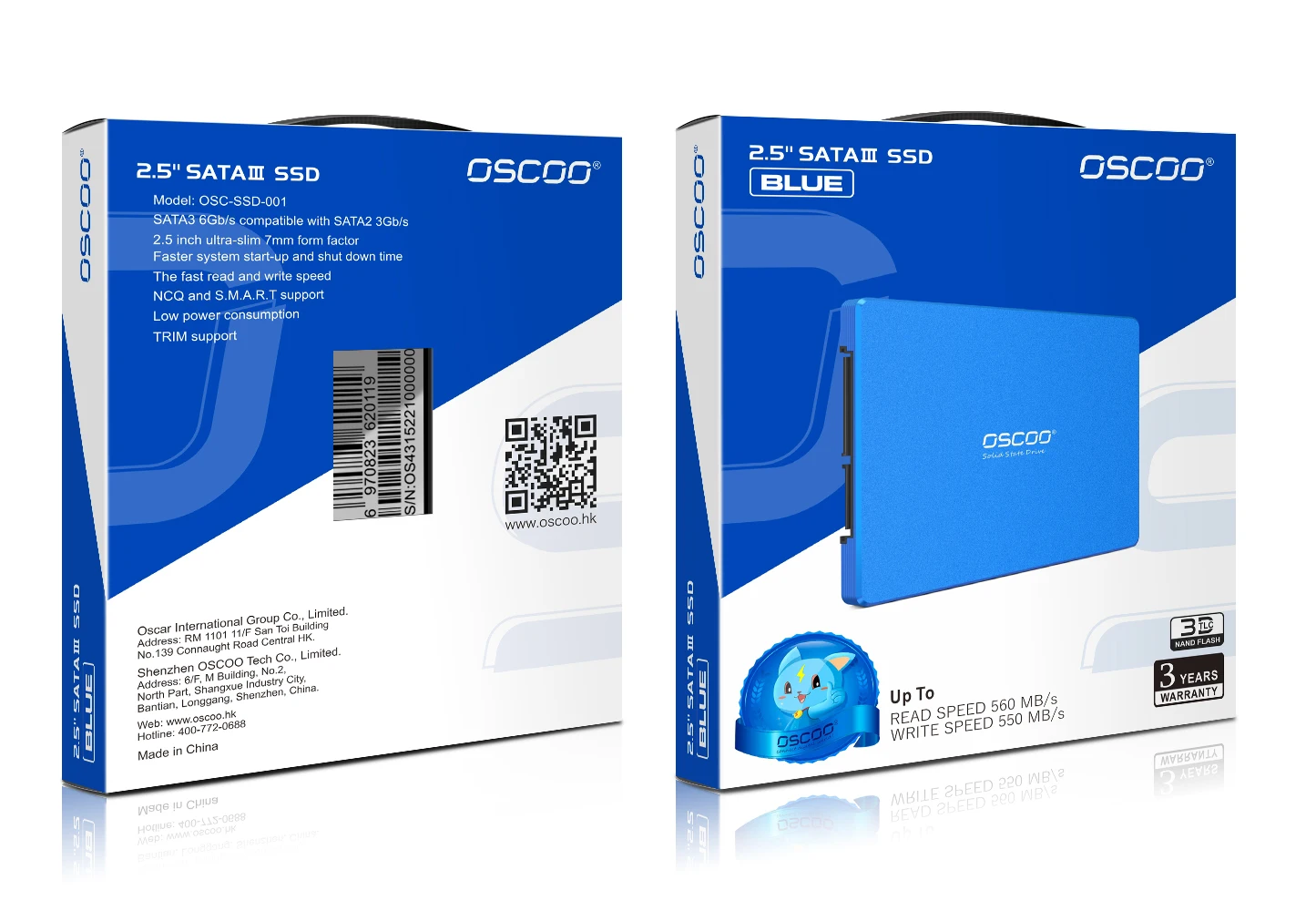 OSCOO SSD Hard Drives - High Performance & Reliable Storage