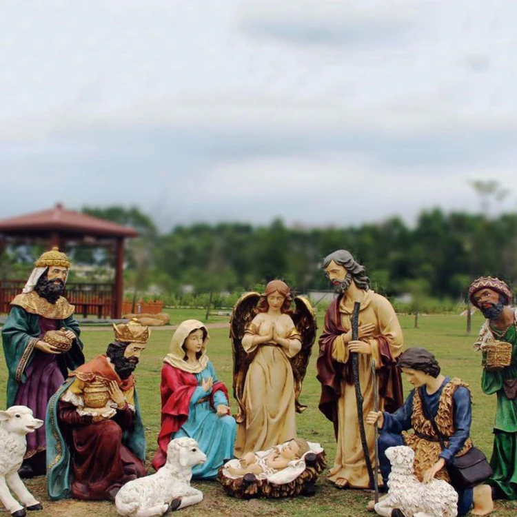 Custom Religious Resin Jesus Christ Statues Fiberglass Life Size