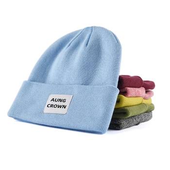 Designer Your Own Embroidery Fisherman Winter Cap,Custom Men Women Cotton Wool Knit Beanie Hat Unisex
