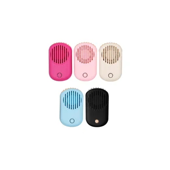 Hot Selling Portable USB Rechargeable Nail Eyelash Fan Dryer Women's Mini Fan Air Multiplier Hanging neck fan