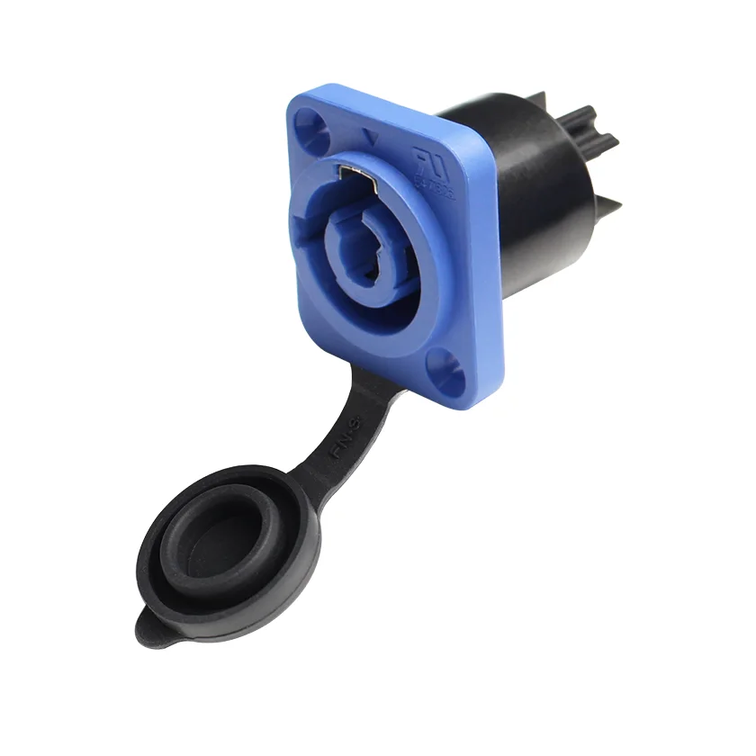 SZFLD Professional Audio Certified IP65 20A Blue and Grey PowerCon Connector for LED Screen