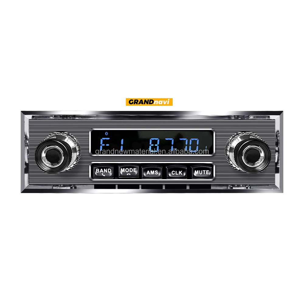 GRANDnavi 1DIN カーラジオ MP3プレーヤー クラシックカー レトロ