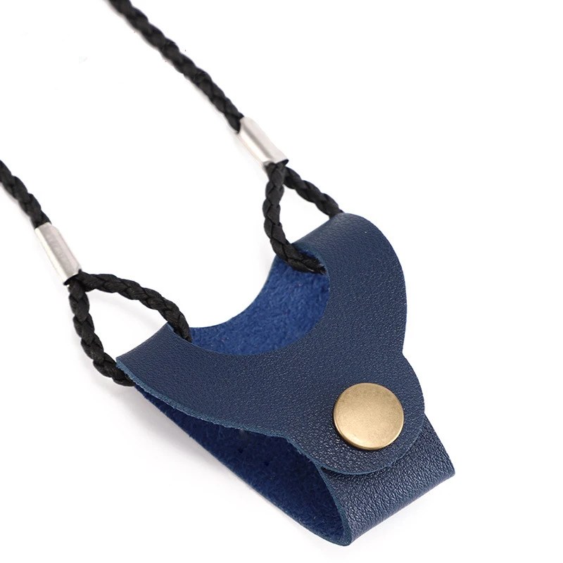 防滑链眼镜绳pu真皮悬颈复古男士个性便携太阳镜绳 - buy anti-skid