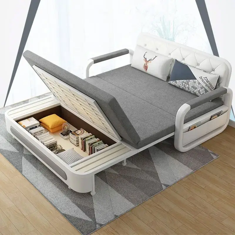 Multi Function up Hostery Spa Large Salon Settee Protective Functional Patchwork Sofa Beds With Storage