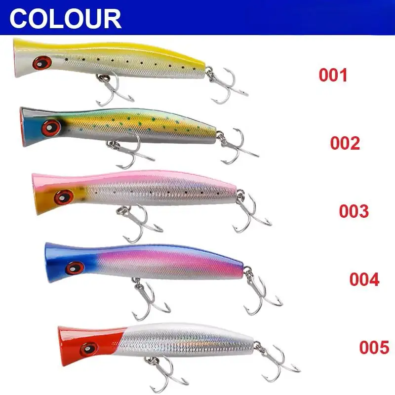 Cheap Fishing Tackle Hard Saltwater Lures for Fishing Marline Big Fish Topwater Fishing Lure Poppers Lure Cheap Fishing Tackle Hard Saltwater Lures for Fishing Marline Big Fish Topwater Fishing Lure Poppers Lure