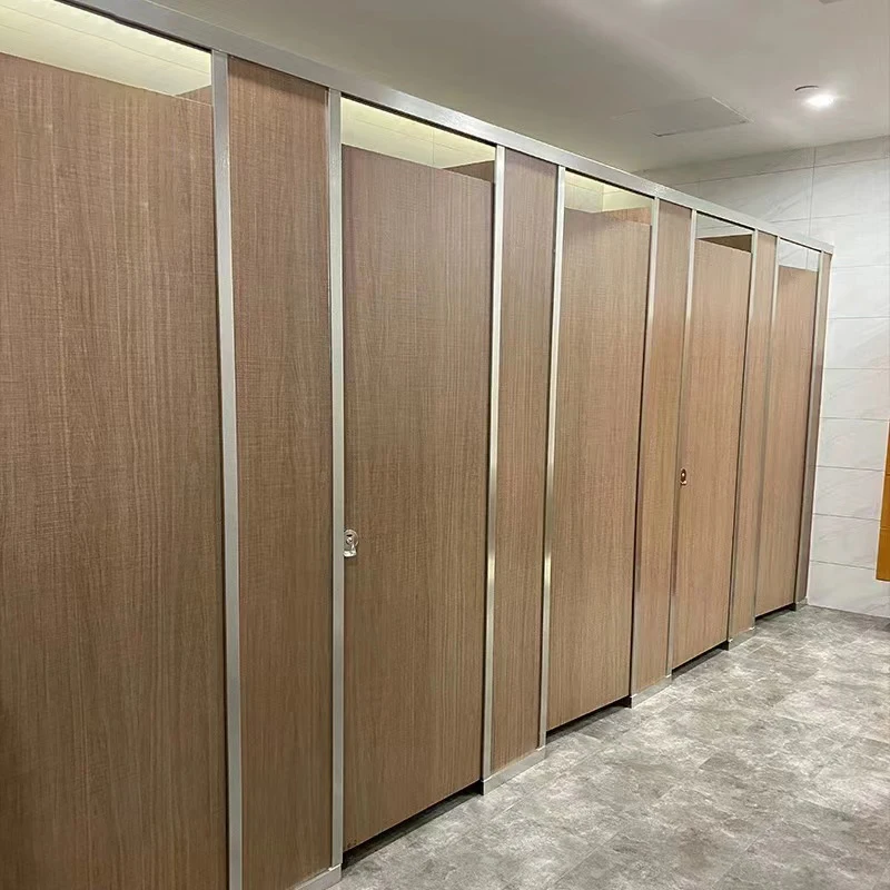 12mm HPL Partition Compact Laminate Board Waterproof Public Toilet Wall Partition Toilet Cubicle