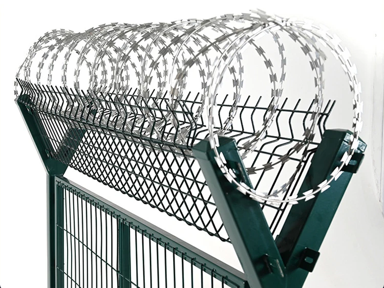 High security fence Clear View Fencing 358 Anti Climb Fence powder coating and galvanized manufacture