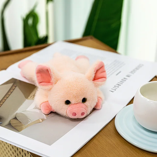 Wholesale Student Souvenirs Piggy Plushie Stuffed Animal Toys Anime Figure Pig Plush Toys Figurine Squishy Kawaii Kids Toys