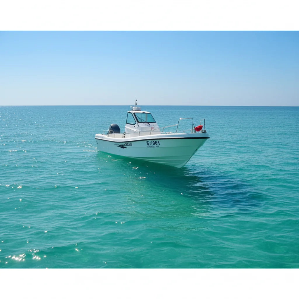 Grandsea 28ft Fiberglass Panga Boat Fishing Vessel Fiberglass Boat