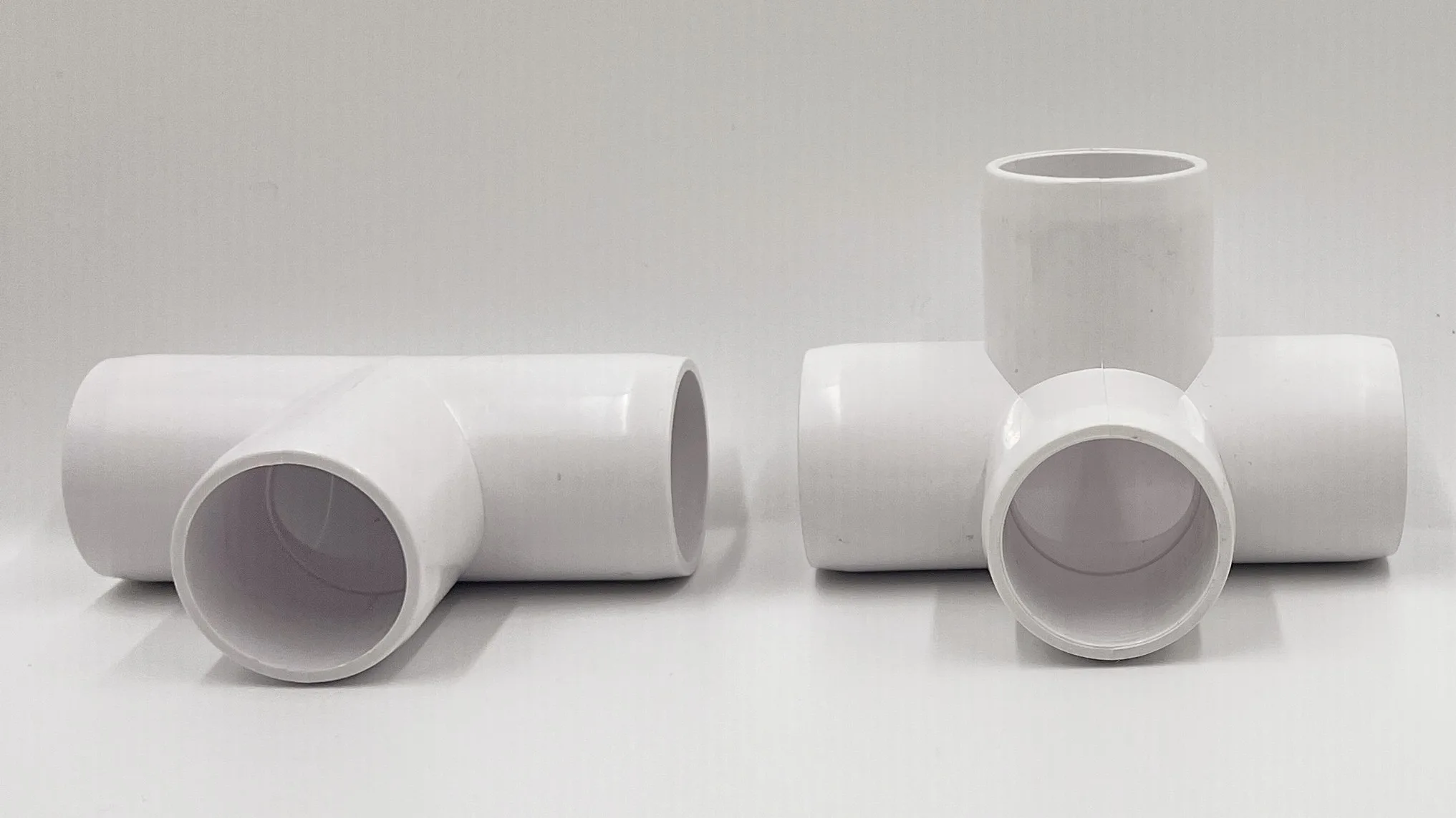 Custom All Sizes Upvc Plastic Astm Sch40 Sch80 90 Degree Elbow Tee Pvc Pipe Fittings Buy Pvc