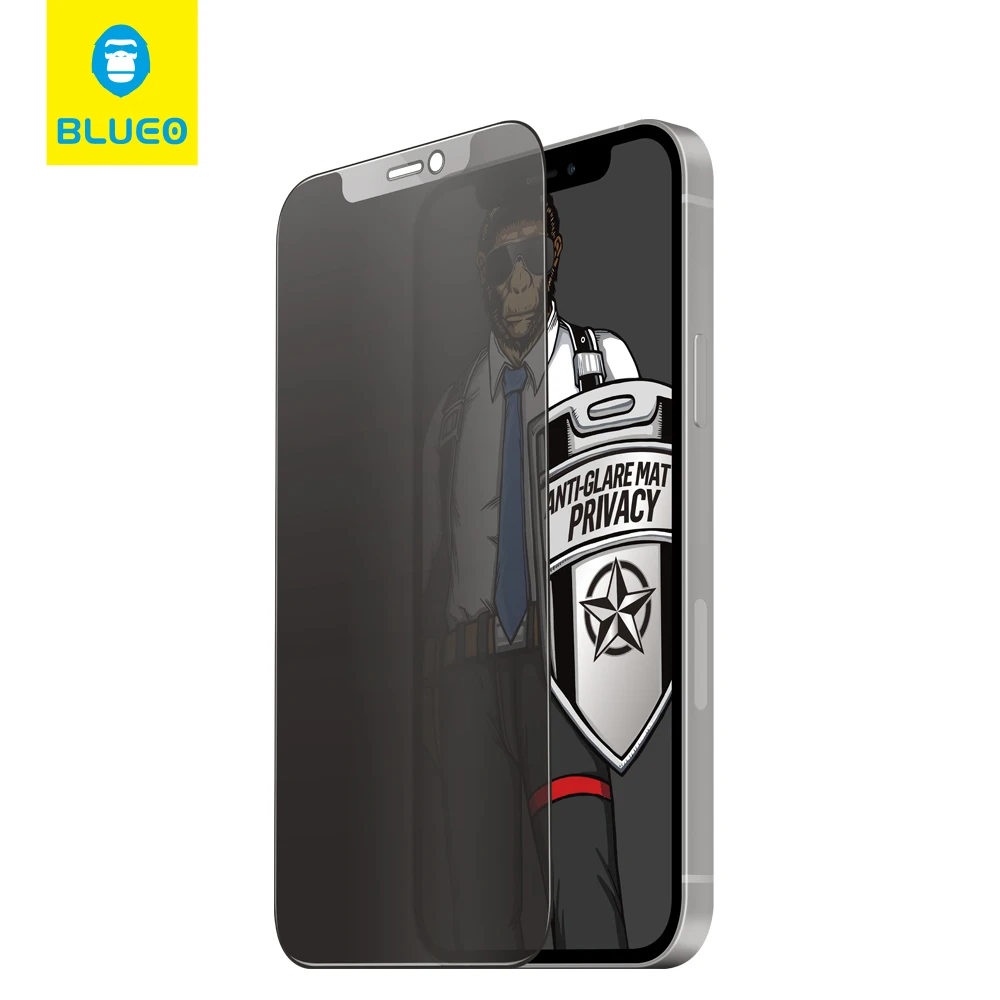 Антибликовая Защитная пленка Blueo для экрана iphone 13 антишпионское закаленное стекло Защита iPhone