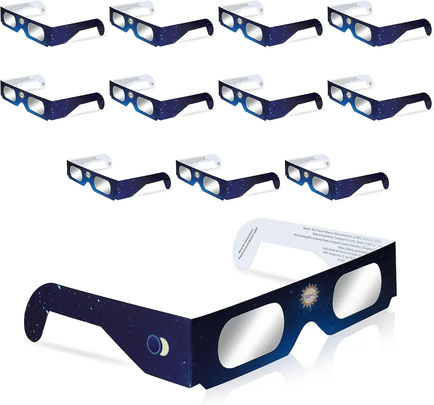 Solar Eclipse Glasses 2024 Trusted For Direct Solar Eclipse Viewing Iso 12312 2 And Ce 9068