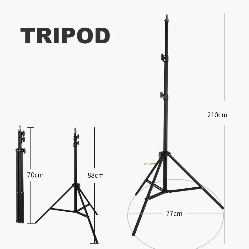 
2020 профессиональный 26 см 10 дюймов кольцо-вспышка для селфи с 2,1 м штатив прямая трансляция макияж с регулируемой яркостью Светодиодная подсветка солнечный свет для камеры красоты Ringlight 