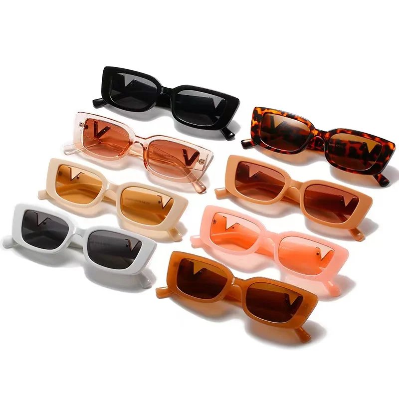 New Arrivals Fashion Design Plastic Big Frame Women Men Vintage Sun