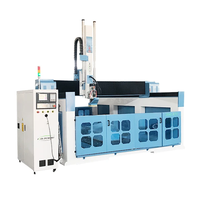 4 Axis Cnc Router Atc CNC 3d Foam Cutting Machine to Make 3d Statues Sculptures