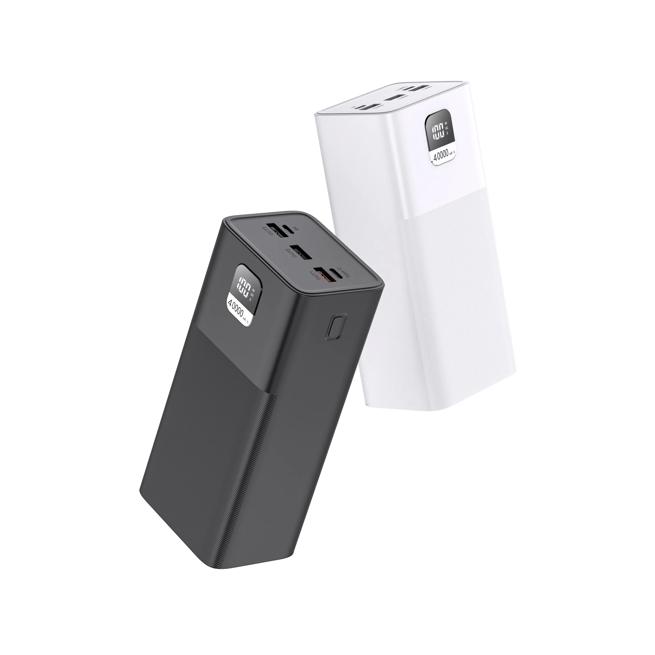 PD20W 40000mAh High-Capacity Power Banks T148 With LED Digital Display Fast Charger Portable Mobile Charger Power Bank