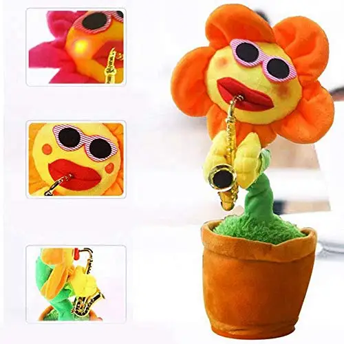 Musical Sunflower Dancing Toys - Fun & Wholesome Gifts