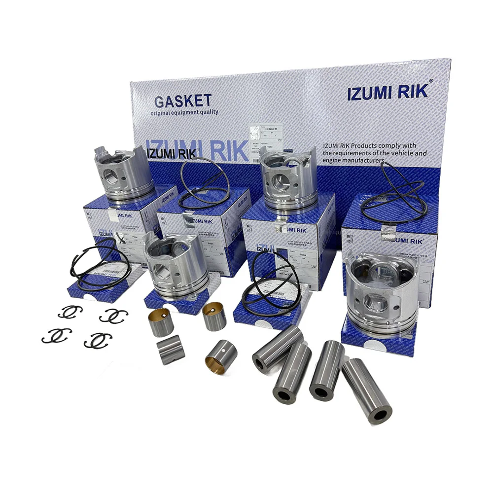 IZUMI RIK S4L, S4L2, S4Q, S4Q2, S4S, SE4 Set piston & ring piston untuk Mitsubishi