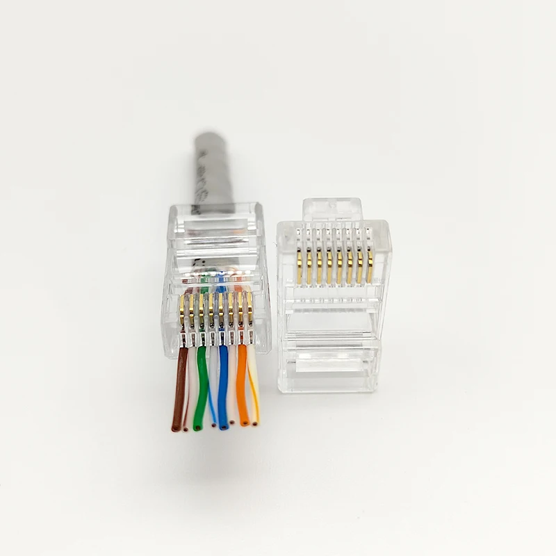 Connecteur RJ45 Cat 6 UTP contacts décalés