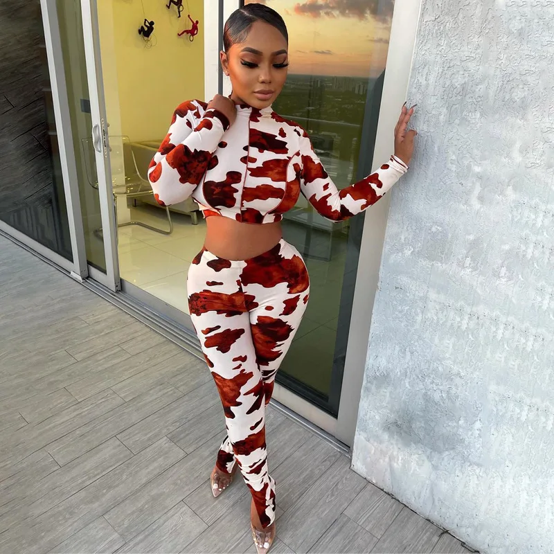 Leggings Female Outfits Matching Suits 