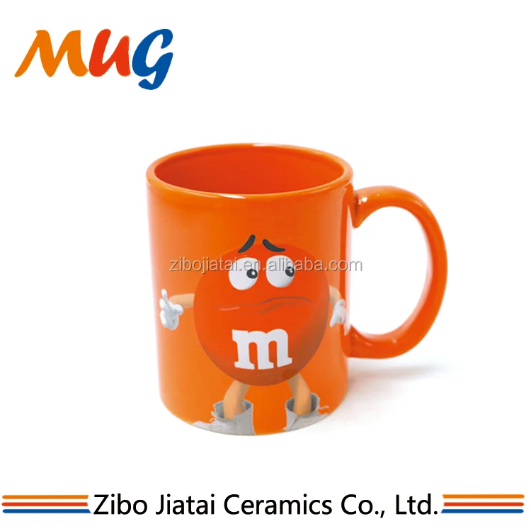 M&M's Orange Coffee Mugs