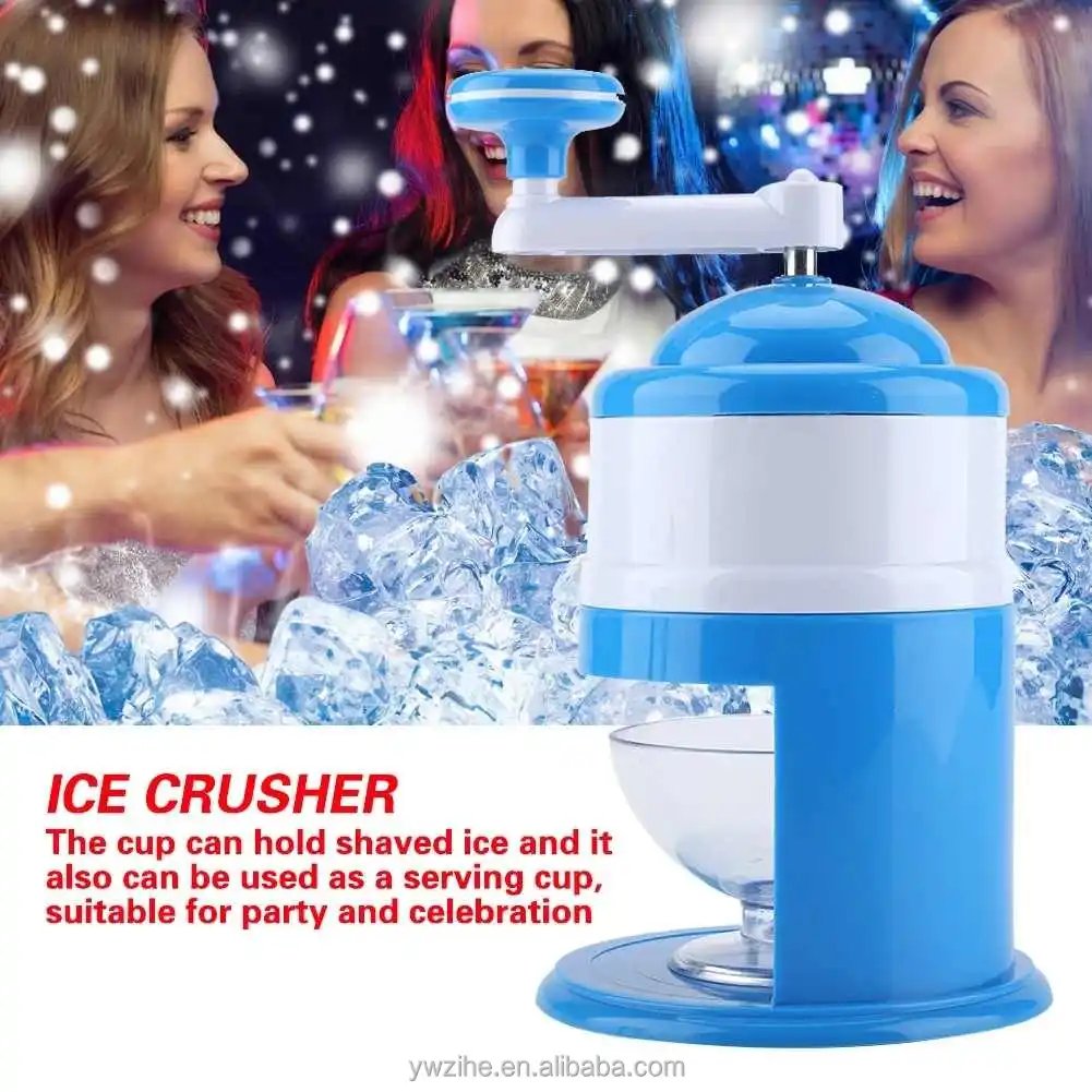 1pc Household Manual Ice Crusher Shaver For Ice Snow, Drinks