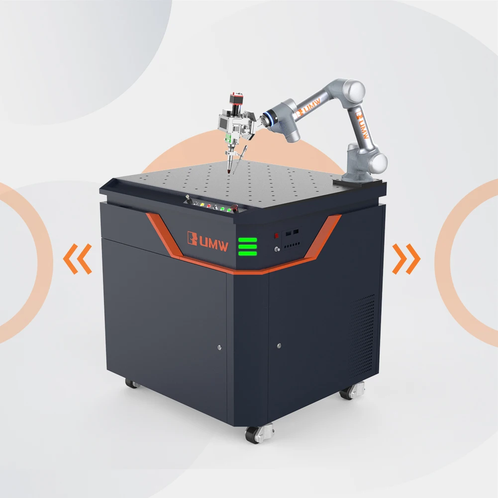Robot Arm 3 in 1 Handheld Fiber Laser Welding Machine 3000W Portable Laser Aluminum Profile Welding Machine