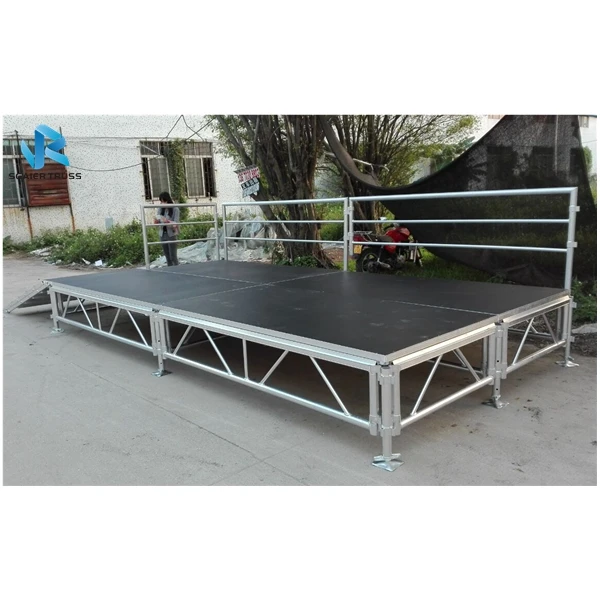Mobile Stage Wedding Stage Used Stage Aluminium for Sale Modern Church Podium