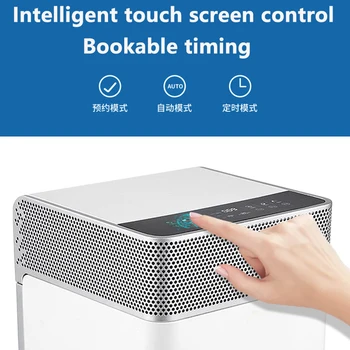 Alternative view of Portable Air Cleaner With UV Light Medical Grade ESP Technology air Purifier  for Hospital Home Office